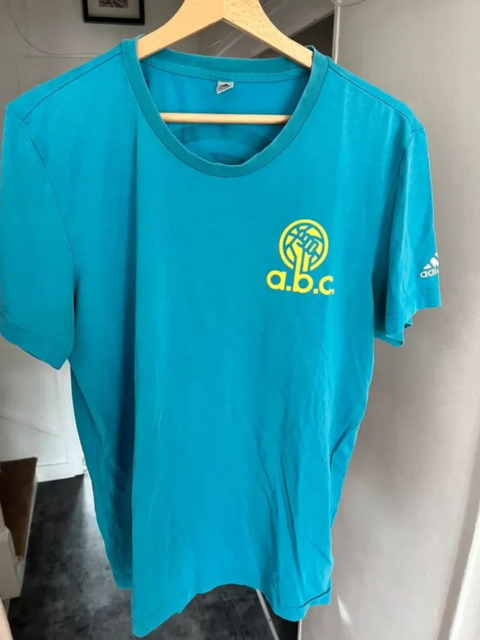 Tee-shirts adidas ABC basket Bleu