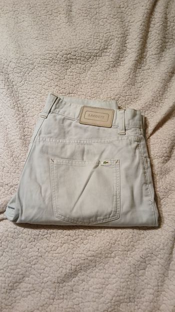 Pantalon homme lacoste neuf