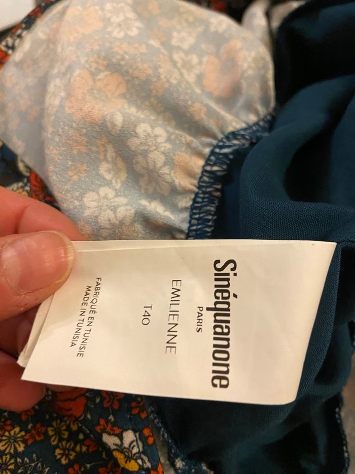 Top cache-cœur à fleurs Émilienne – Sinequanone – Neuf avec étiquette - photo numéro 5