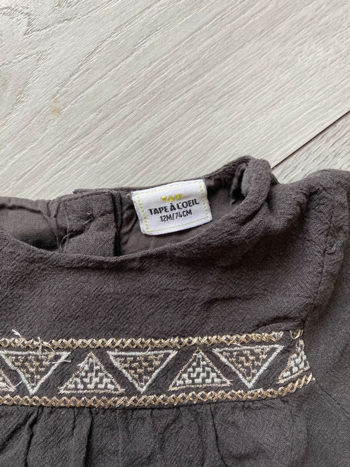 Blouse en lin bébé fille - photo numéro 2