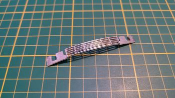 Baguette support phare avant miniature Bburago Ferrari Testarossa 1984 1/18 1/18e 1/18ème #C42