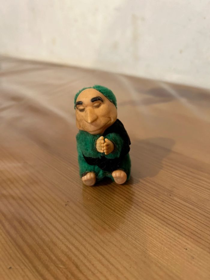 peluche pince doigt Bébête François Mitterrand, ou Kermit - photo numéro 3