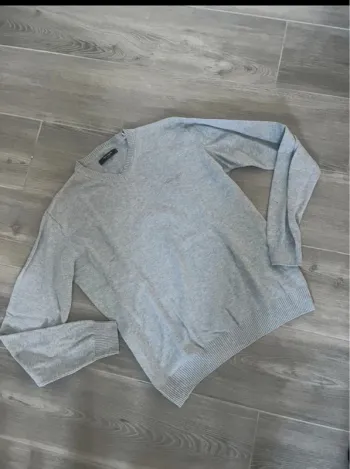 Pull col V gris Teddy Smith taille M