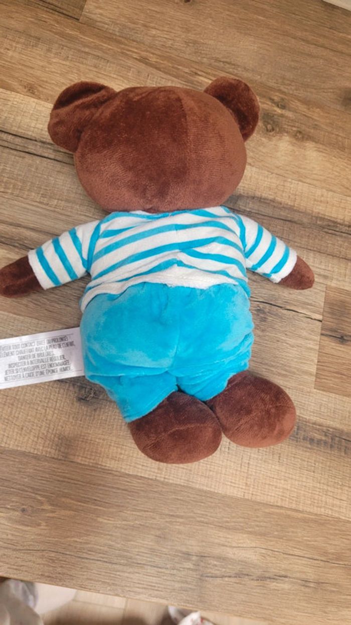 Petit ours brun bouillotte - photo numéro 6