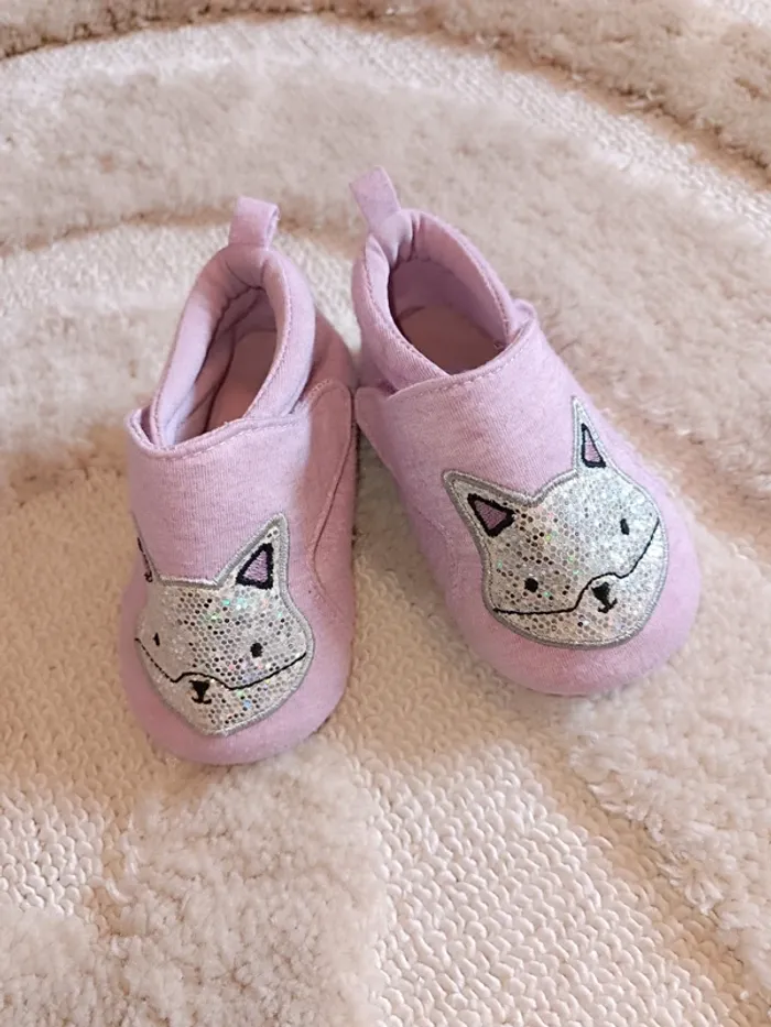 Chaussons bébé fille 12 mois 18-19 - photo numéro 2