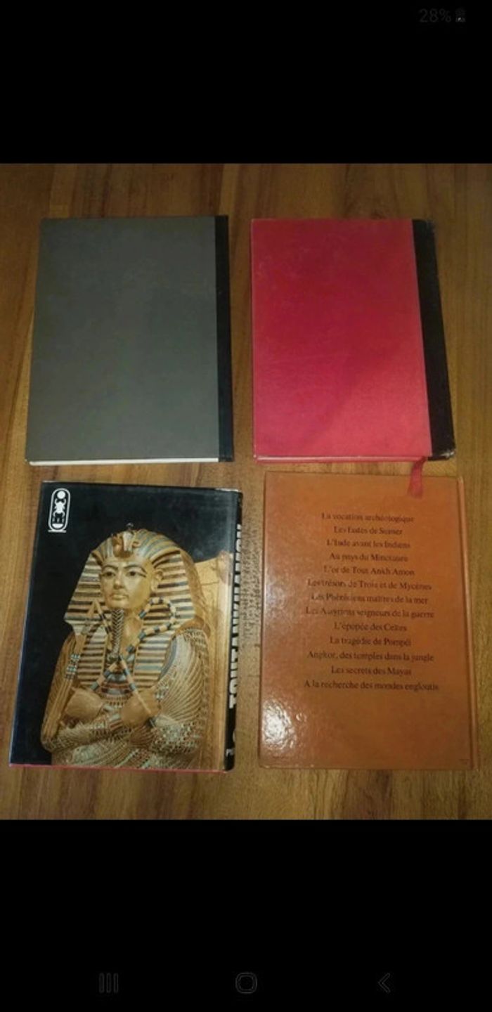 Lot de livres d'Égypte - photo numéro 2