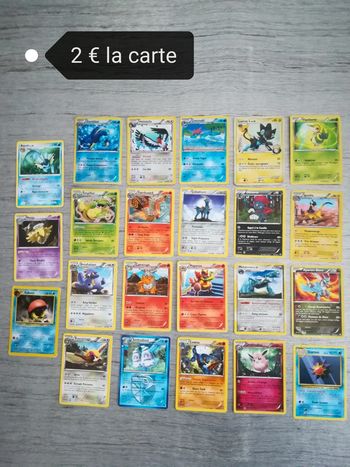 Cartes Pokémon - prix à l'unité
