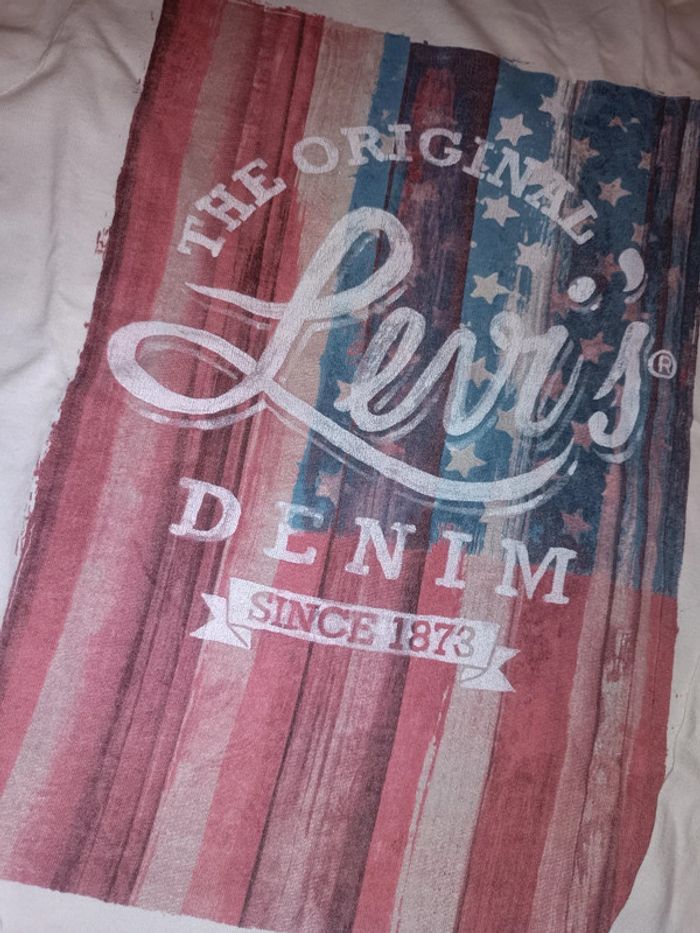 Tee shirt manches longues Levi's 12 ans - photo numéro 2