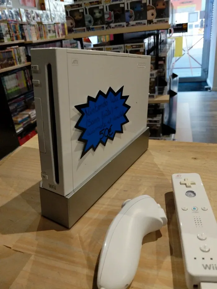 Nintendo Wii blanche + Wiimote & Nunchuk - photo numéro 3