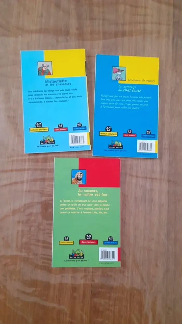 Lot 3 livres Ratus poche - photo numéro 2