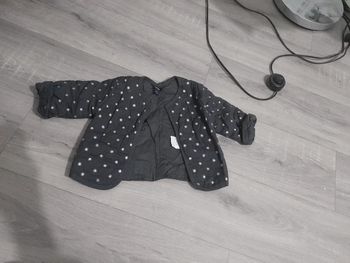 Veste motif argenté 6 mois