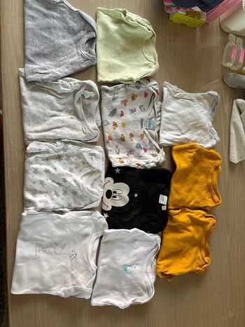Lot de bodies 6 mois