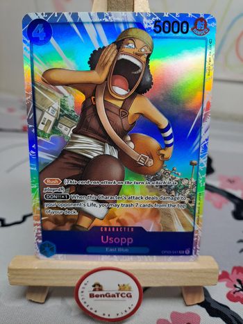 Carte One Piece Usopp Sr OP03 41 Pillars of Strength ENG🇬🇧
