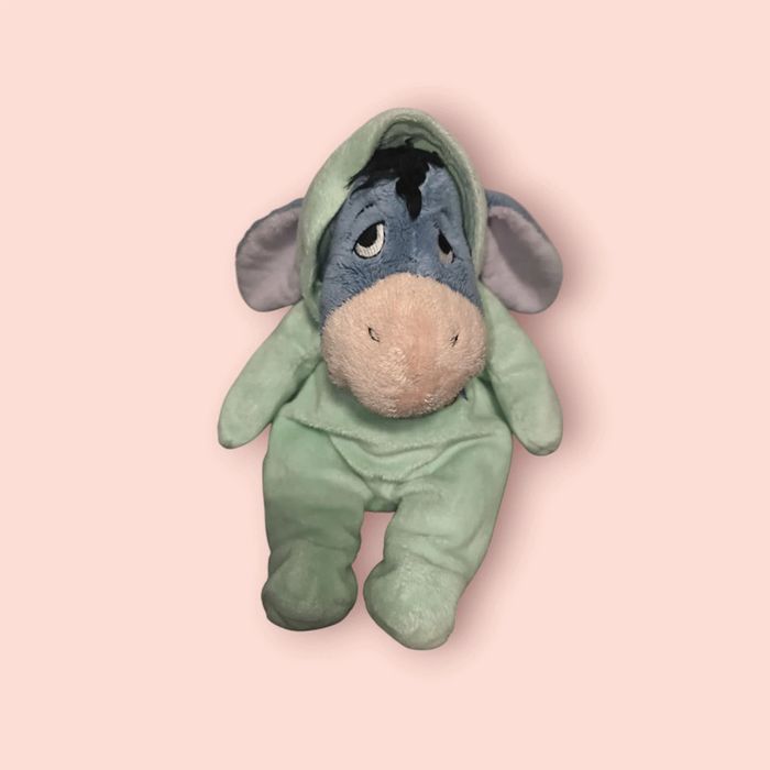 Peluche doudou bourriquet en pyjama Disney