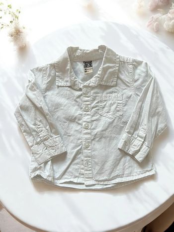 Chemise ML garçon 18M