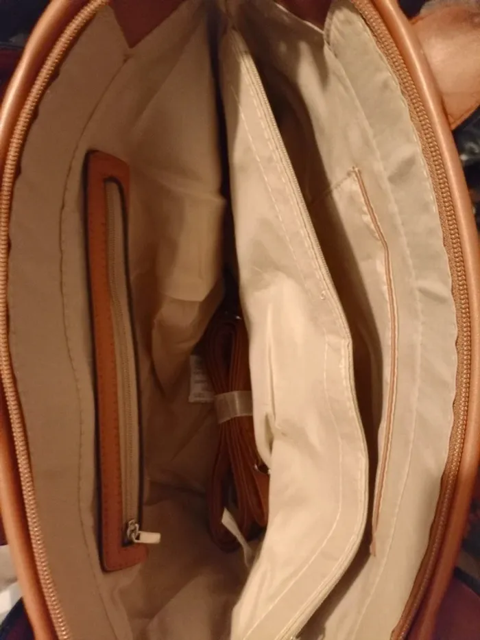 Sac à main noir neuf avec bandoulière ajustable - photo numéro 9