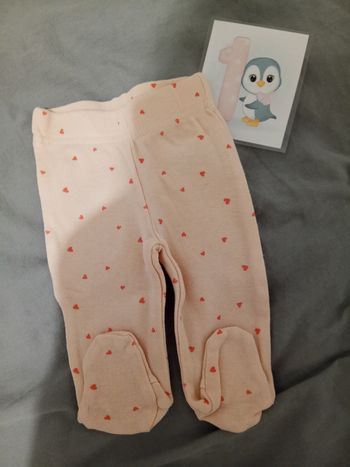 Pantalon rose "coeur" _ T.56cm