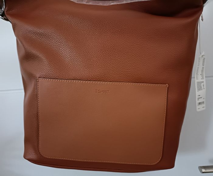Sac bandoulière femme esprit marron/ camel - photo numéro 4