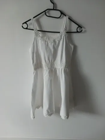 Robe blanche 10 / 11 ans H&M