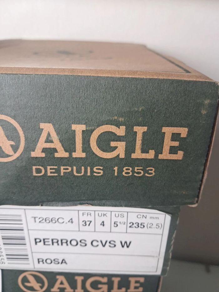 Aigle baskets chaussures été P.37 neuves - photo numéro 10