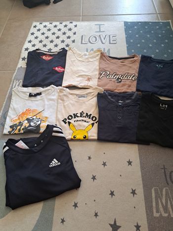 Vend lot tee-shirts garçon