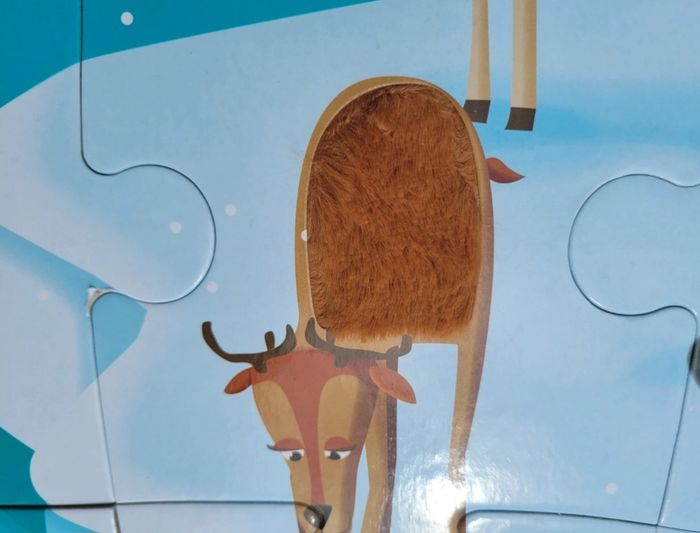 Puzzle tactile Janod 🐧 La Banquise 🐋 20 pièces - photo numéro 4