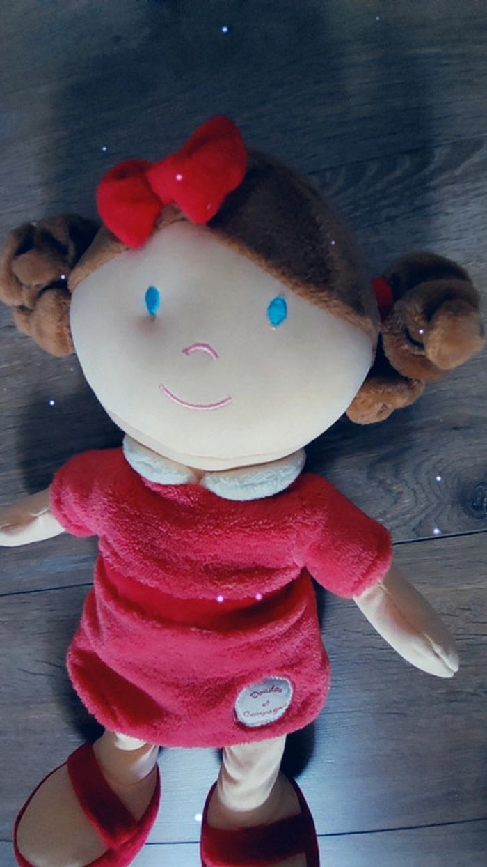 Poupée Melle Framboise grand modèle DC2307 Doudou & Compagnie
