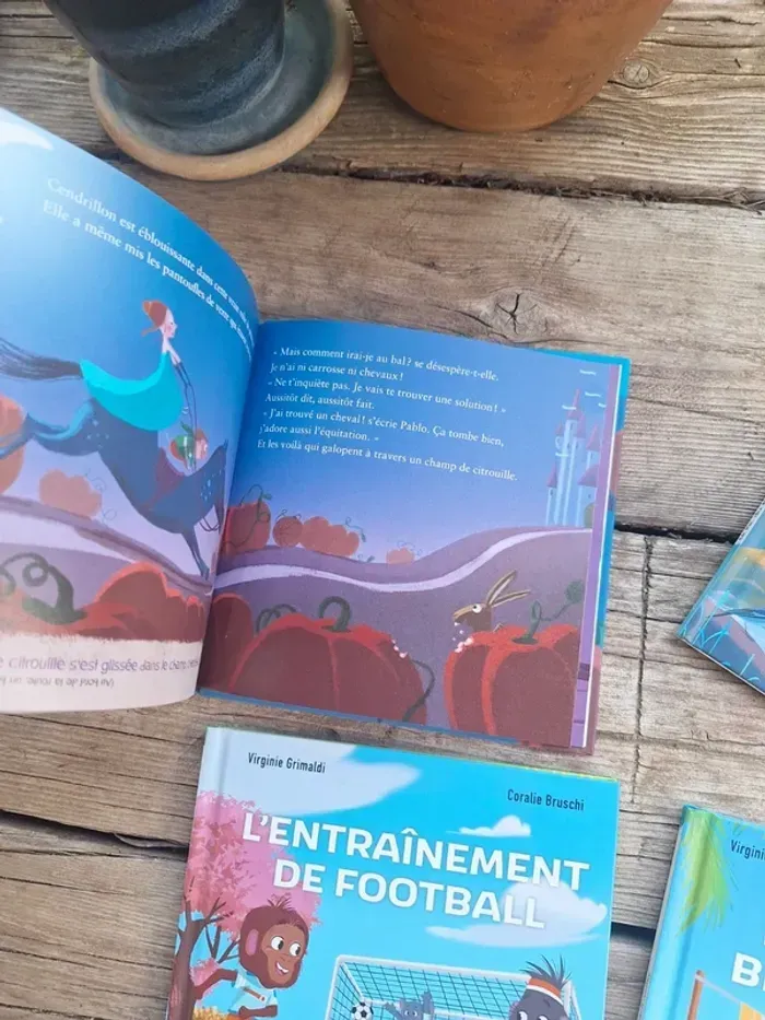 Lot de 4 livres enfants hachette Virginie grimaud, Alexandre - photo numéro 3