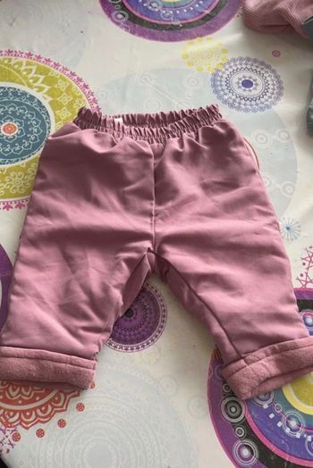 Pantalon chaud violine