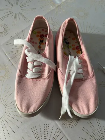 Basket en toile femme
