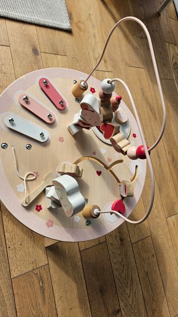 Table d'activité bois collection grenier vertbaudet