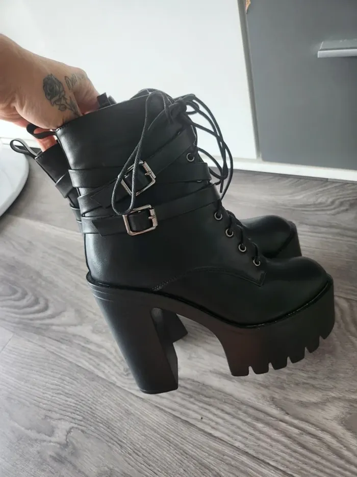 Bottines plateforme - photo numéro 3