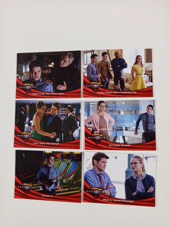 6 cartes supergirl