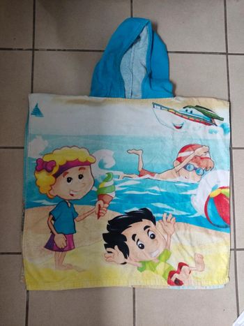 Cape de bain enfant