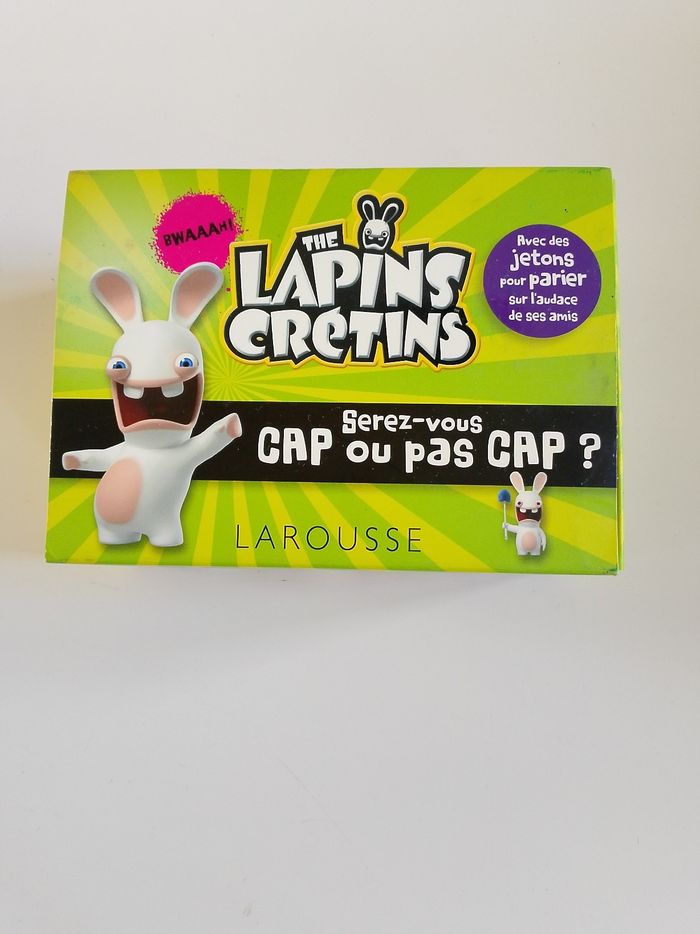 The lapins crétins serez vous cap ou pas cap Larousse