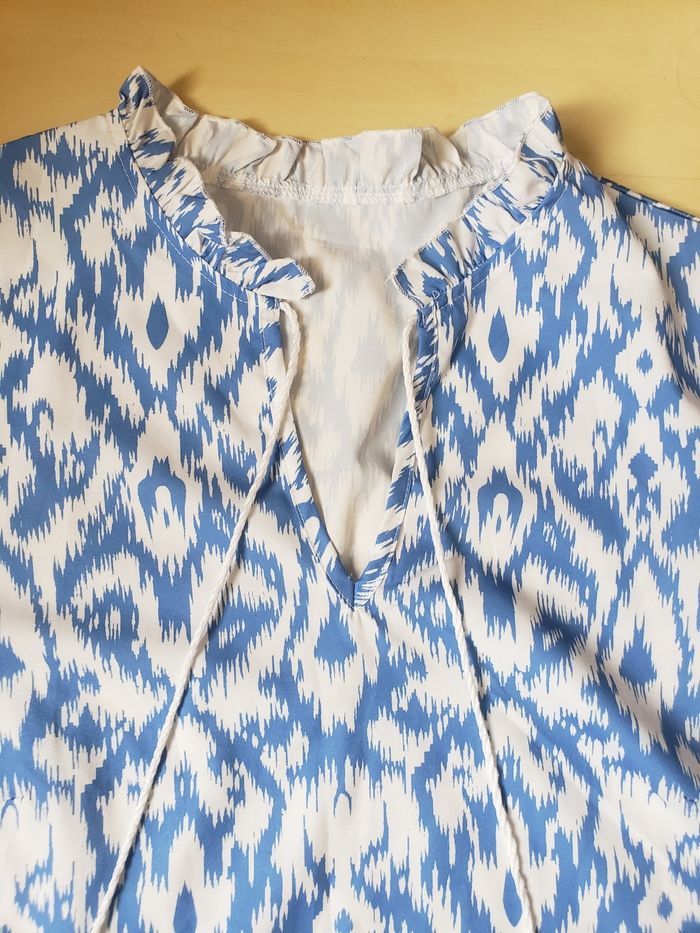 Robe longue motif style grecque - photo numéro 3