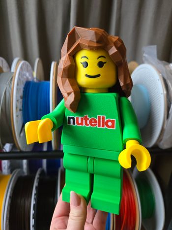 Figurine Nutella de Noël