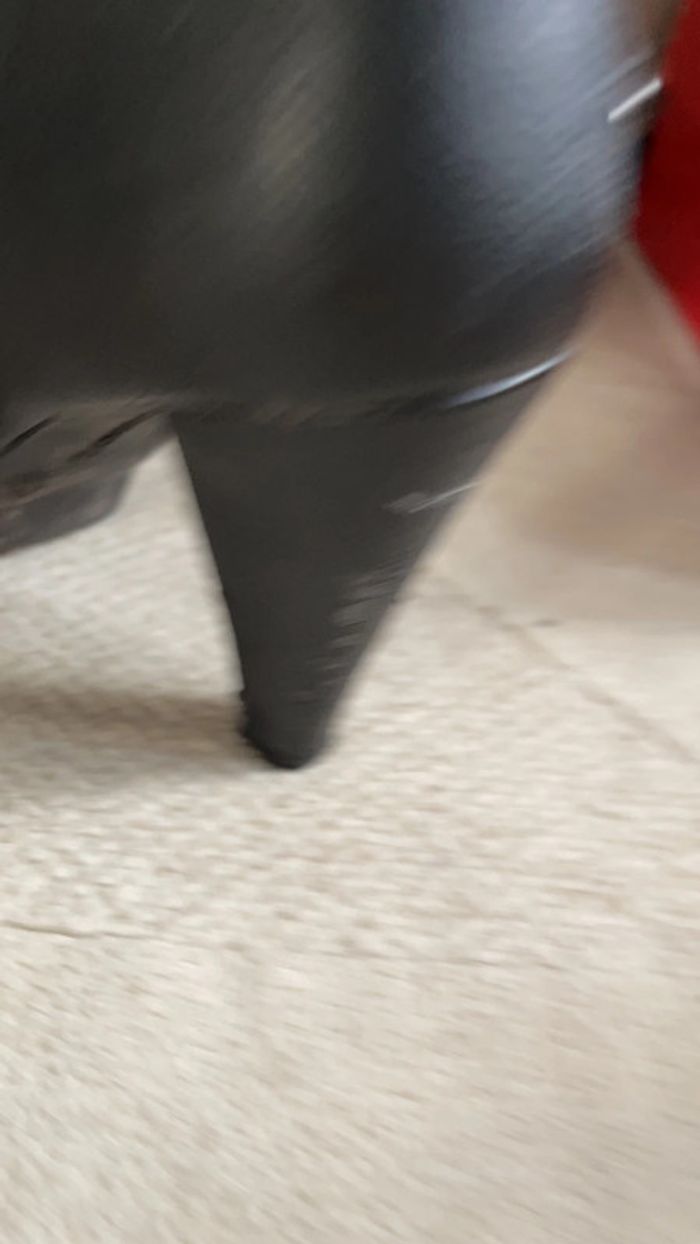 Bottines noires à talons 39 - photo numéro 6