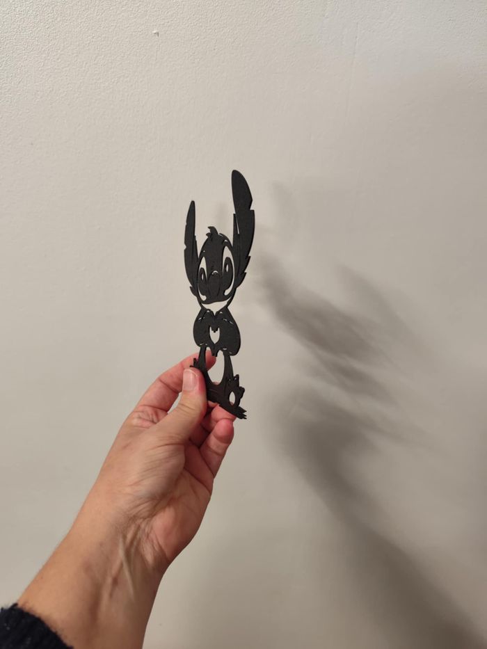 Décoration murale Stitch cœur - photo numéro 3