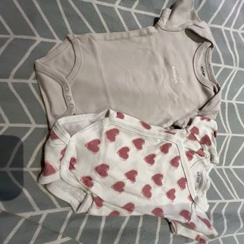 Lot body manches courtes