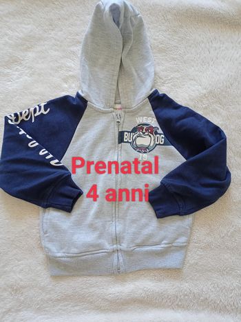 Felpa Prenatal 4 anni