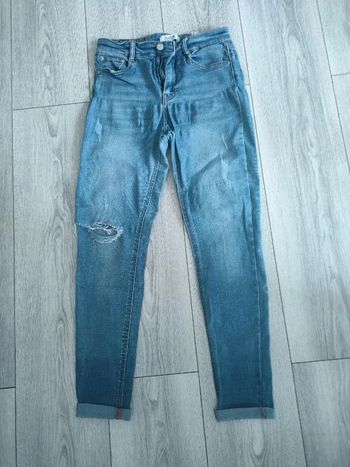 pantalon skinny, en jean taille 36 Pull & Bear