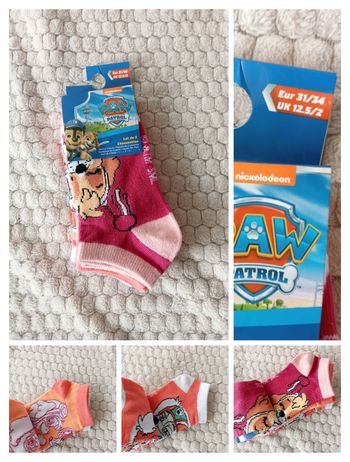 3 paires de socquettes Pat patrouille 31/34