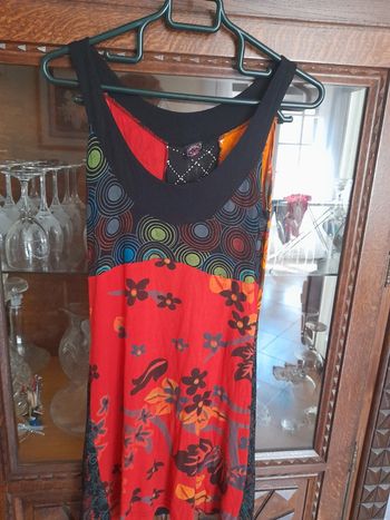 Robe multicolore