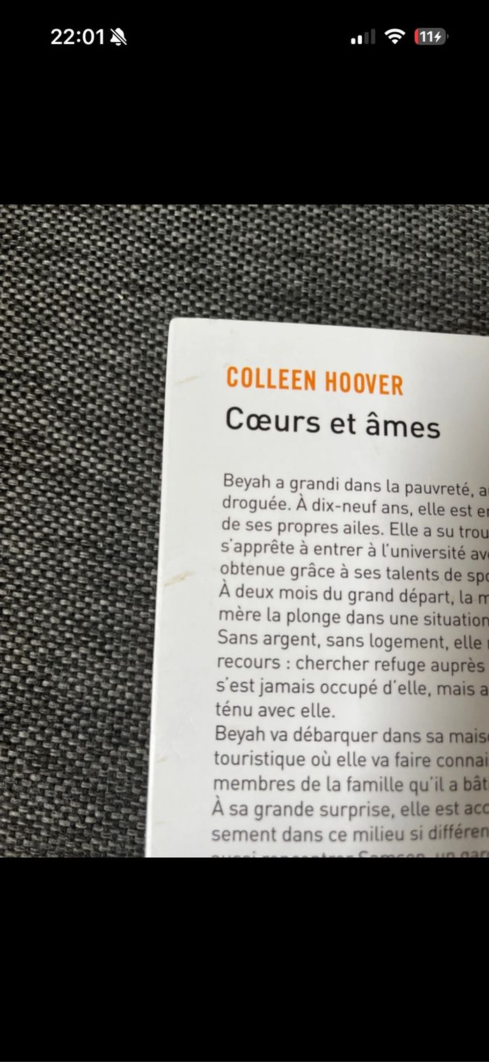 Roman cœur et âme de Colin Hoover - photo numéro 2
