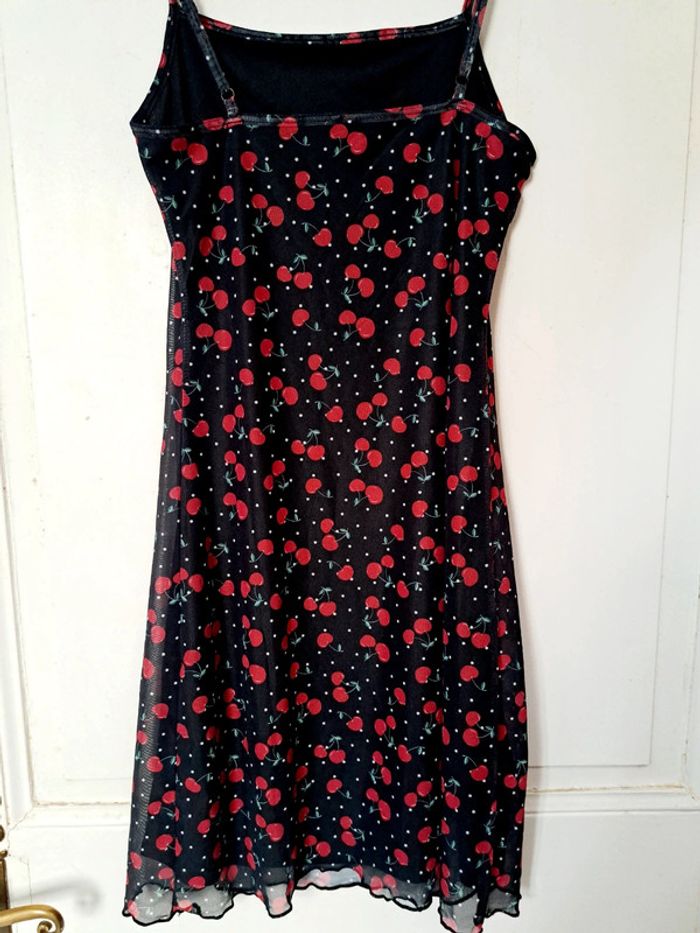 Robe courtes motifs cerises 🍒. Esprit vintage coquette - photo numéro 7
