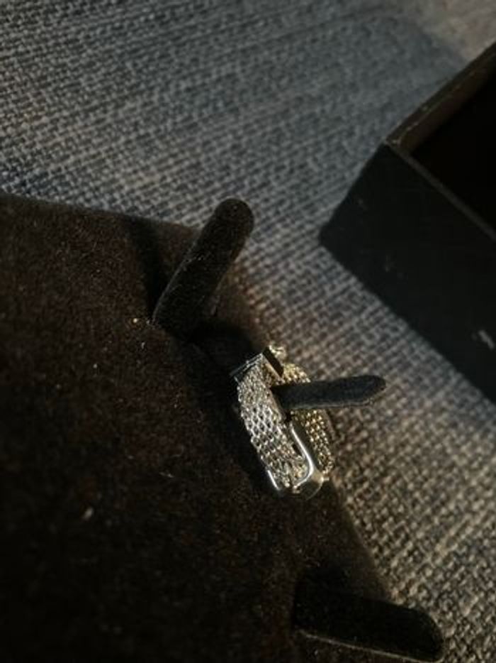 Bague ceinture métal réglable - photo numéro 3