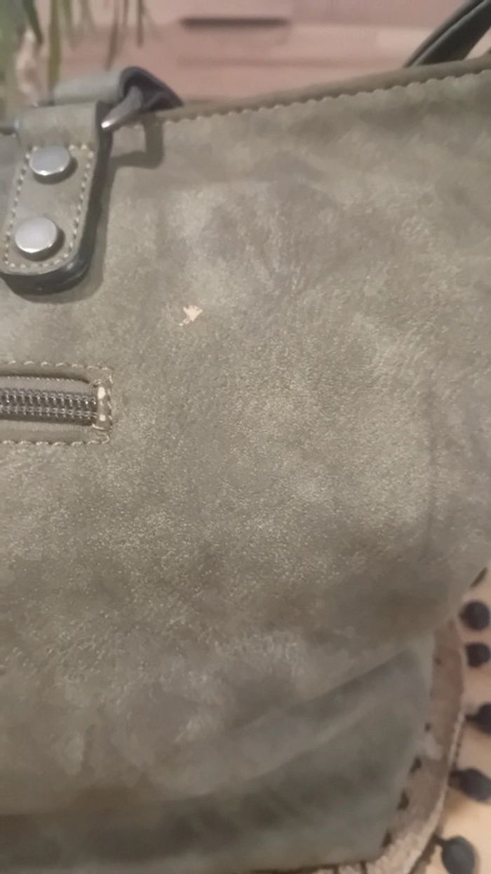 Sac à main et Bandoulliere, Grande Contenance Vert - photo numéro 11