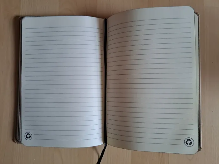 Carnet / Bloc-notes NEUF - Papier Recyclé - Couverture Kraft - Solabiol - photo numéro 3