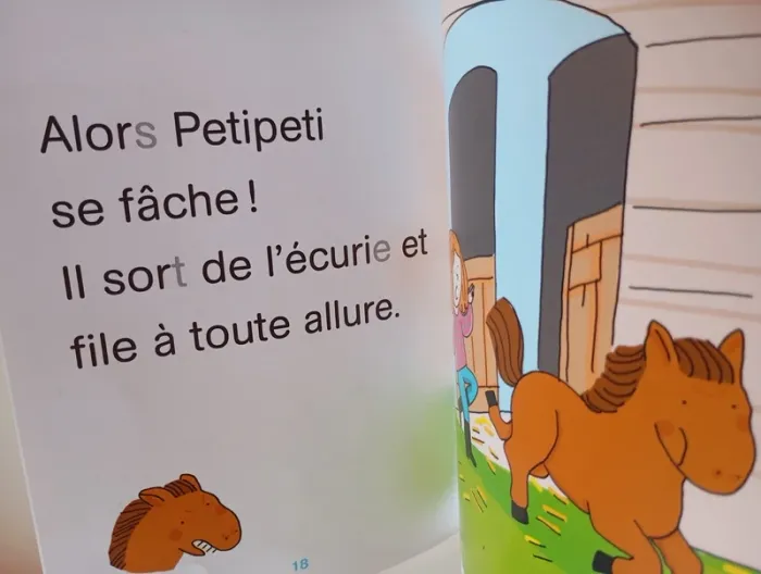Regarde je lis avec Noé et Mila - Mila et le petit cheval - Niveau 1 CP - photo numéro 5